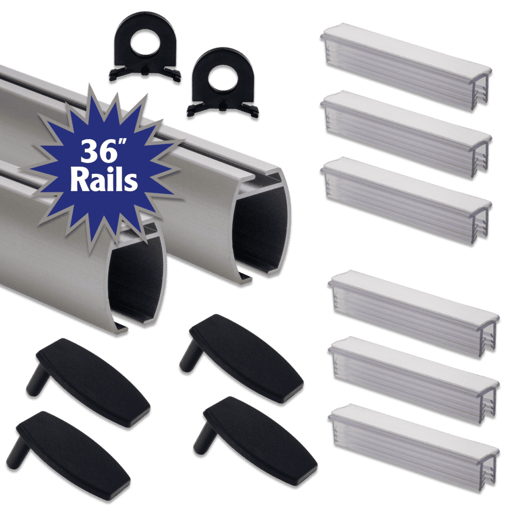 Buy EZ Elliptical Aluminum Banner Hanging Kits for Drop Ceilings (30.