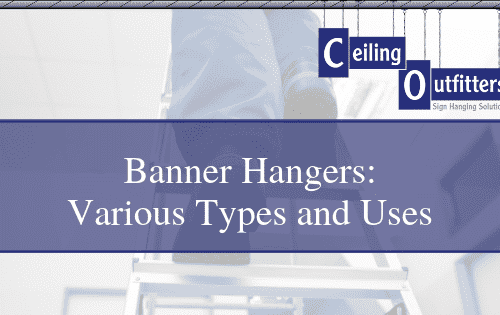 INDOOR ALUMINUM BANNER HANGERS #PT004