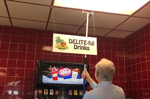 The 5 Easiest Ways to Hang Signs Without Damaging Your Ceiling