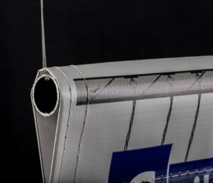 Banner with loopline