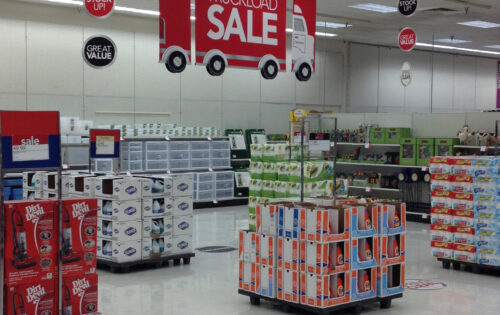 The Easiest Way To Hang Ceiling Signs, Banners, Displays, and More Without Using A Ladder