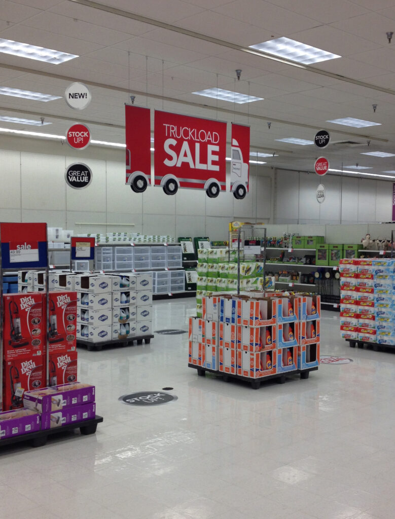 Hanging Signs From The Ceiling