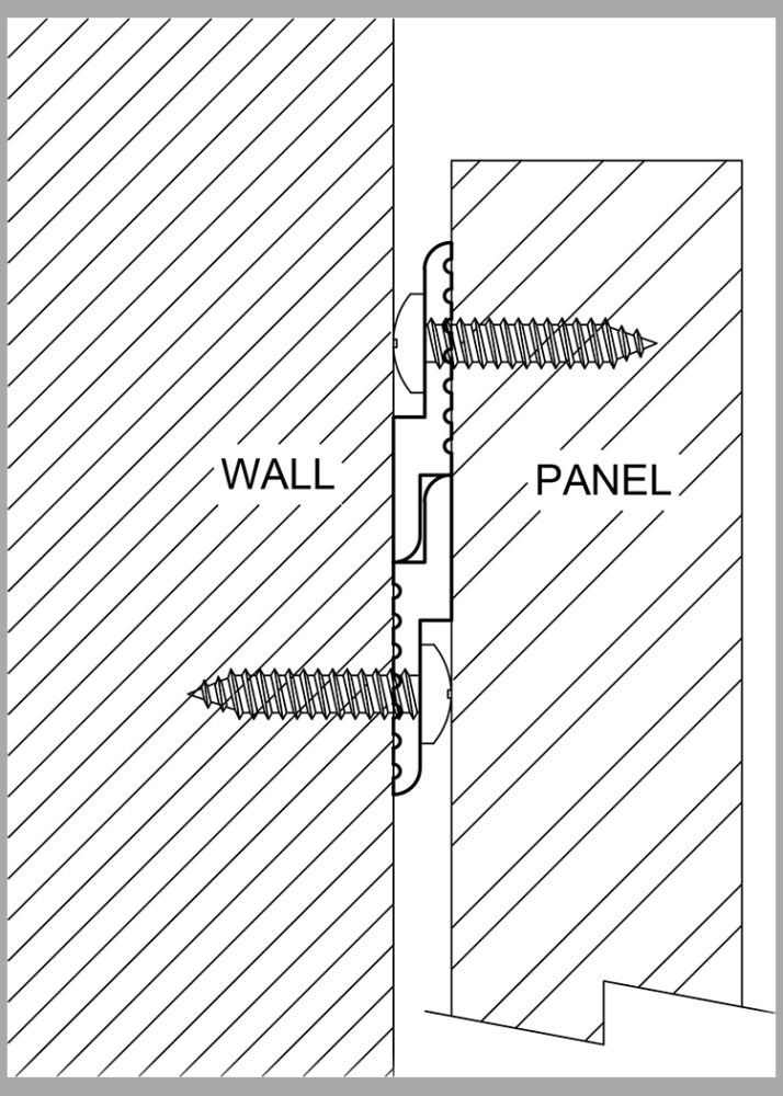 Wall-based Mounting System Guide: Using, Mounting & Installing Z-Clips ...